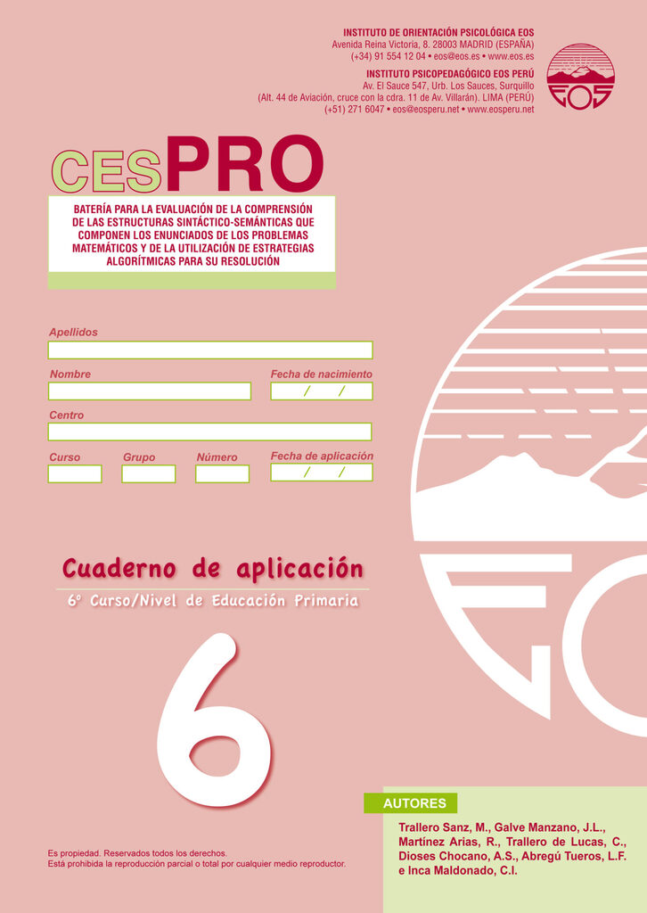 CESPRO. Cuaderno 7