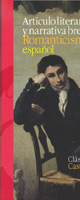 Artículo literario y narrativa breve del Romanticismo español      .