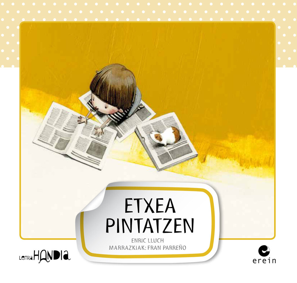 Etxea pintatzen