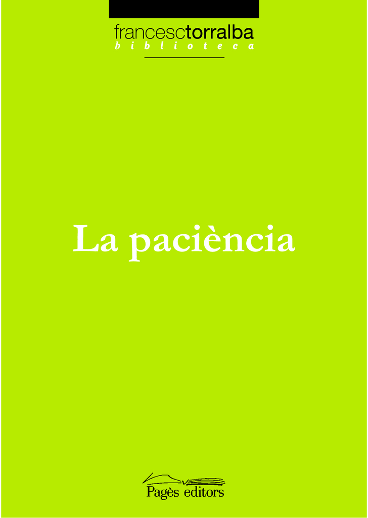 La sobrietat