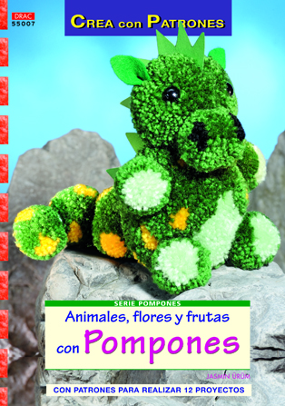 ANIMALES, FLORES Y FRUTAS CON POMPONES ANIMALES, FLORES Y FRUTAS CON POMPONES