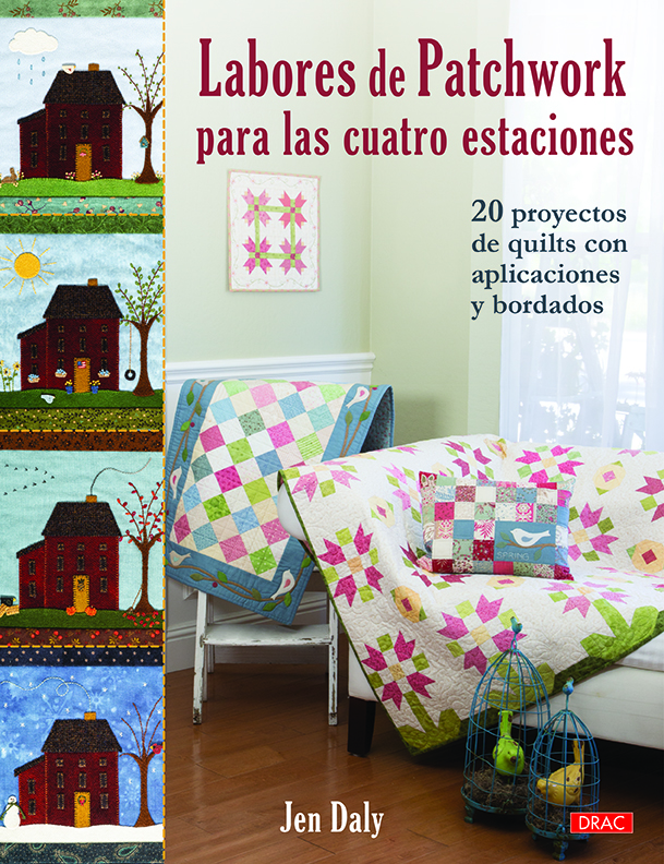 Labores de patchwork para las cuatro estaciones