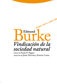 Vindicación de la sociedad natural Vindicación de la sociedad natural