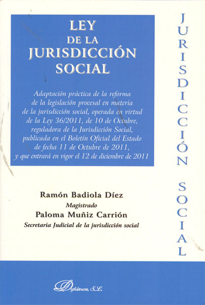 Ley de la jurisdicción social 2011 Ley de la jurisdicción social 2011