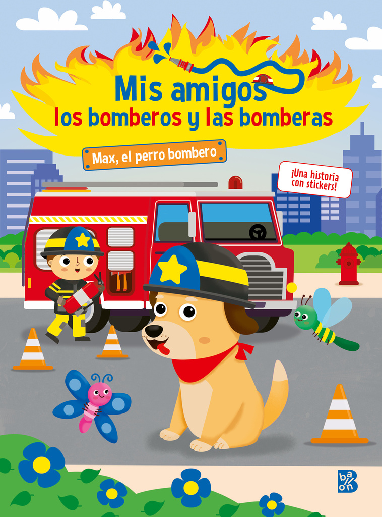 MIS AMIGOS LOS BOMBEROS Y LAS BOMBERAS-BLOC PARA COLOREAR