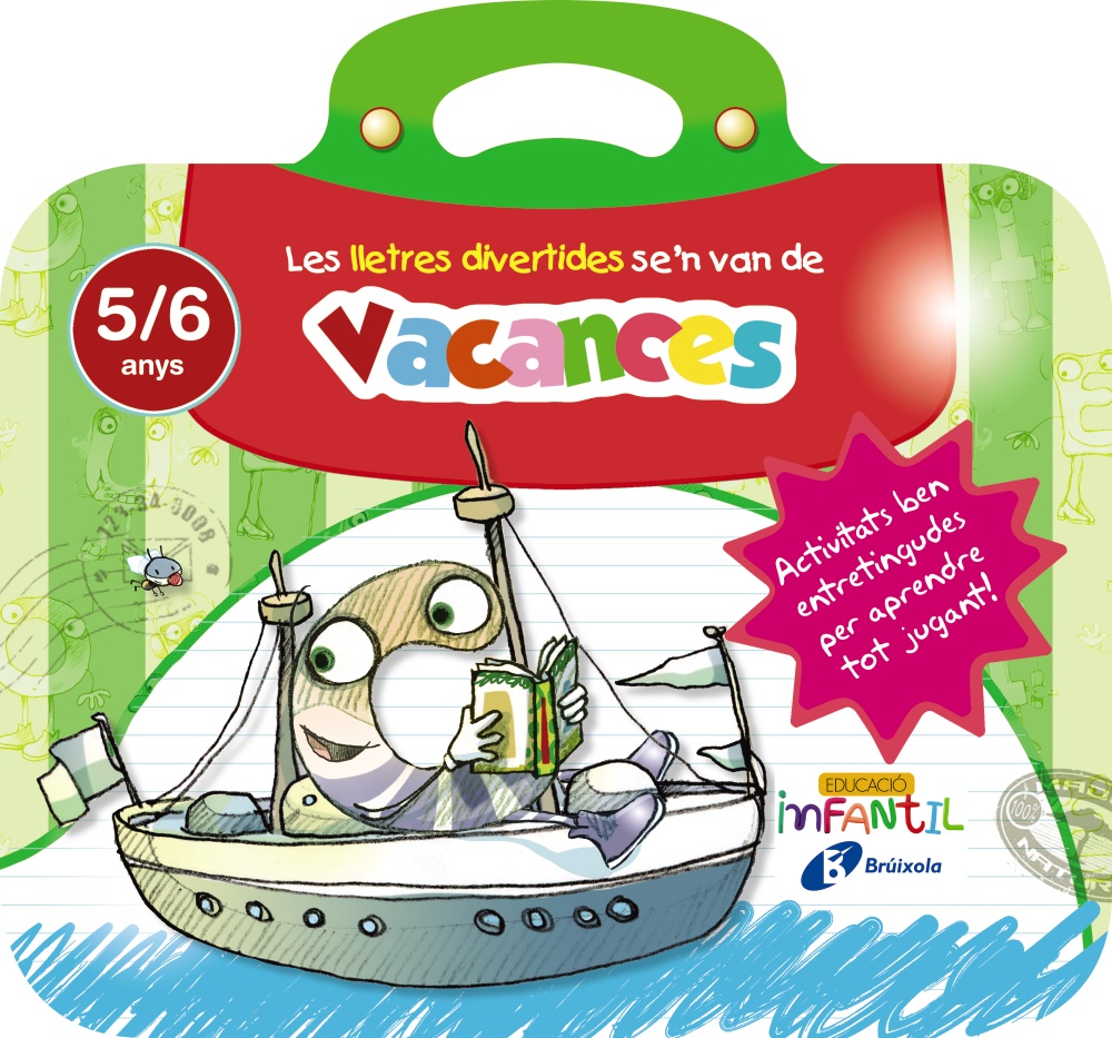 Les lletres divertides se'n van de vacances 4 anys