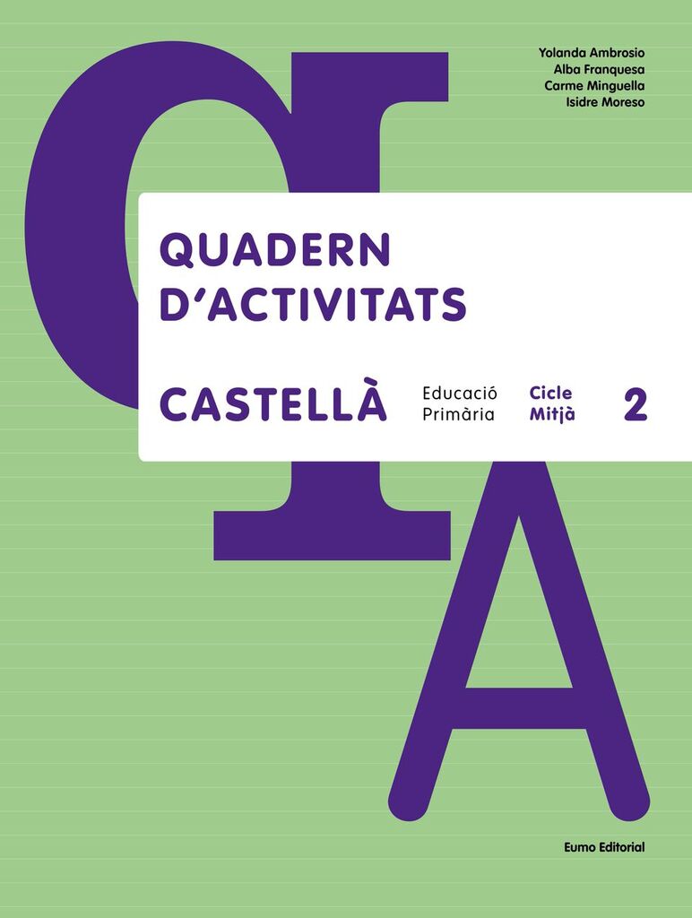 Castellà. Cicle Mitjà 1 (quadern)