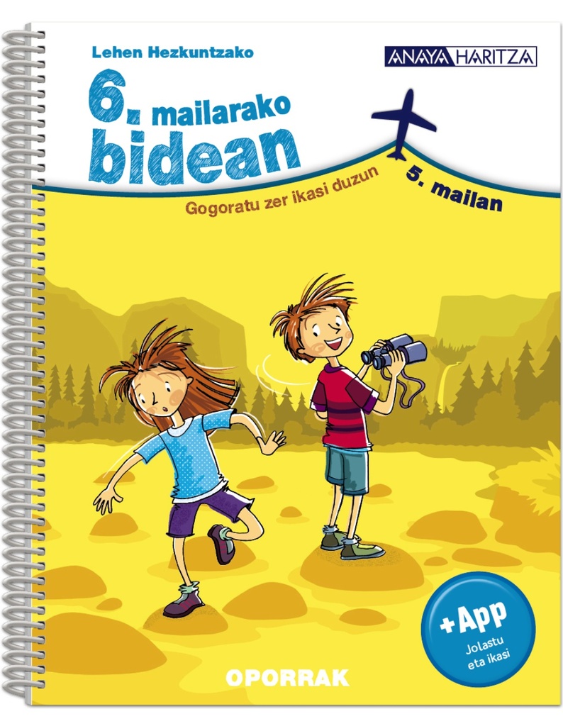 5. mailarako BIDEAN