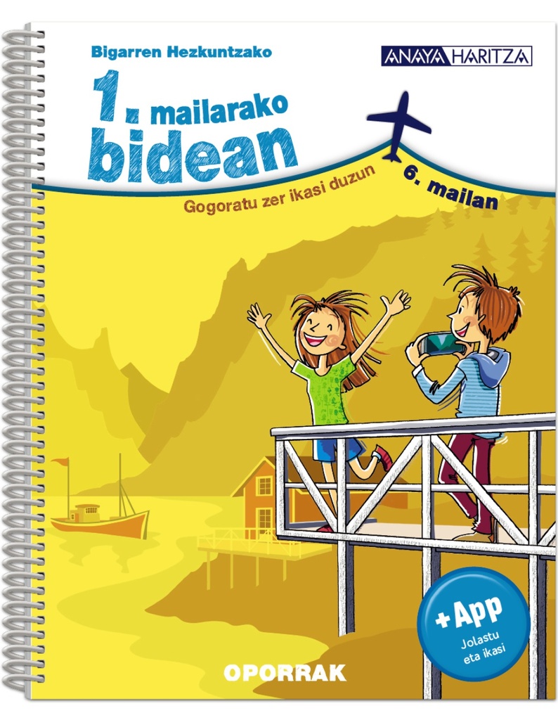 6. mailarako BIDEAN