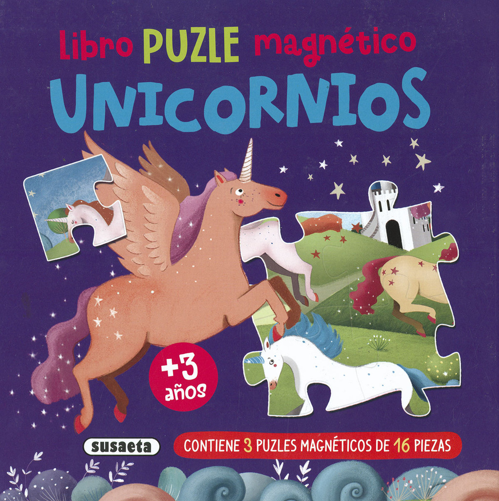 Libro puzle magnético. Dinosaurios