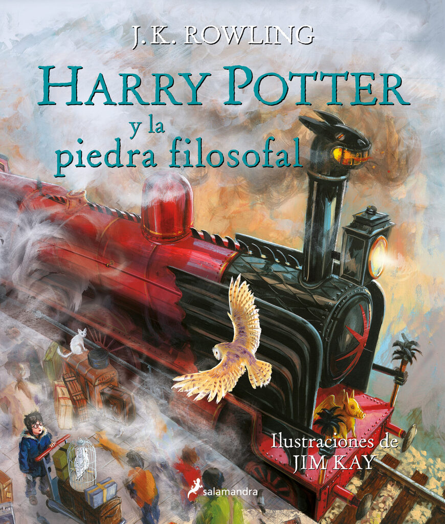 Harry Potter y la piedra filosofal (ilustrado, cartoné)