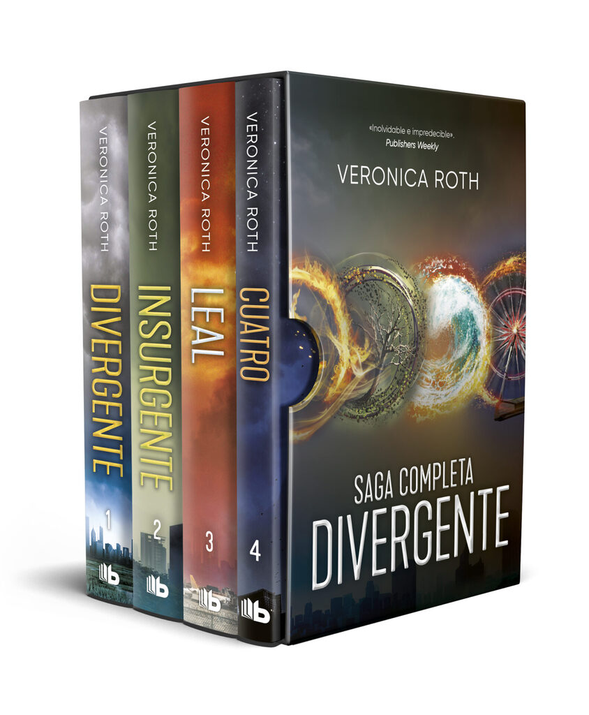 Divergente - Divergente (estuche con: Divergente | Insurgente | Leal | Cuatro) Divergente - Divergente (estuche con: Divergente | Insurgente | Leal | Cuatro)