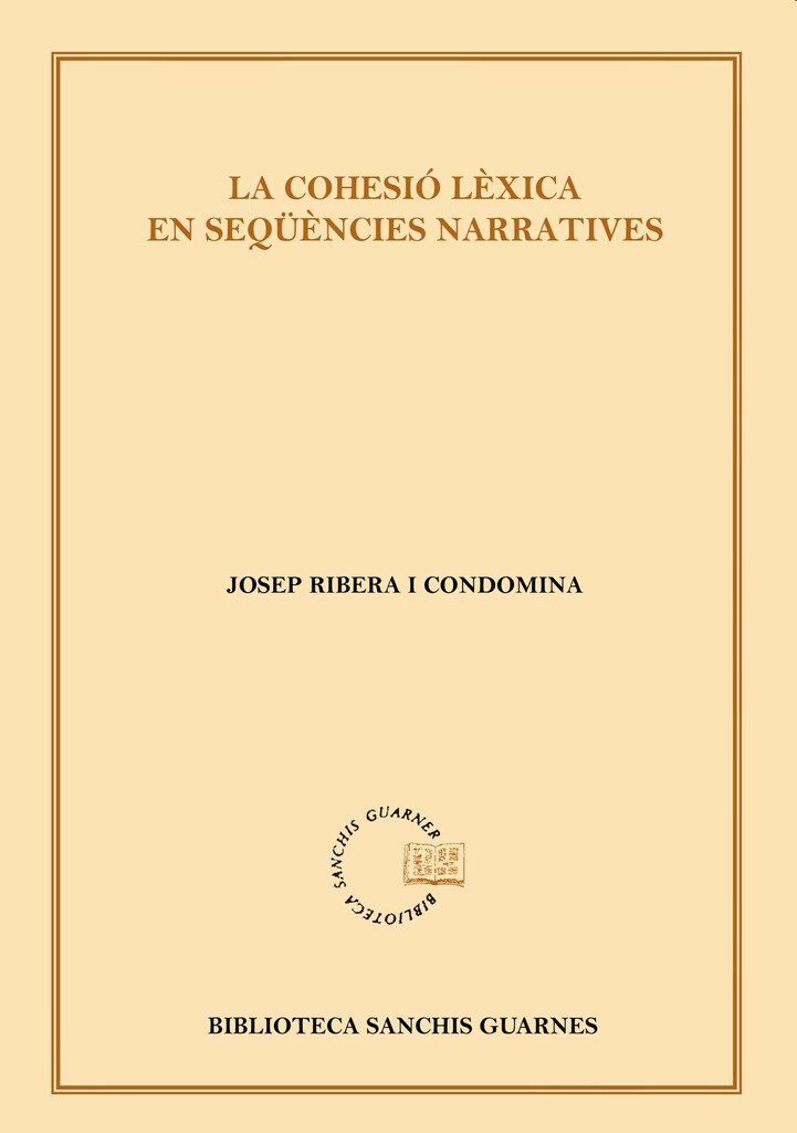 La cohesió lèxica en seqüencies narratives