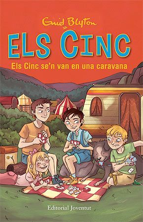 Els Cinc se'n van en una caravana