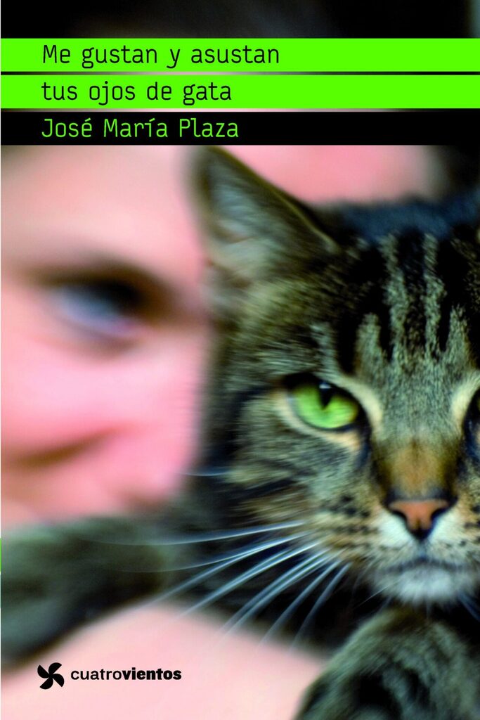 Me gustan y asustan tus ojos de gata