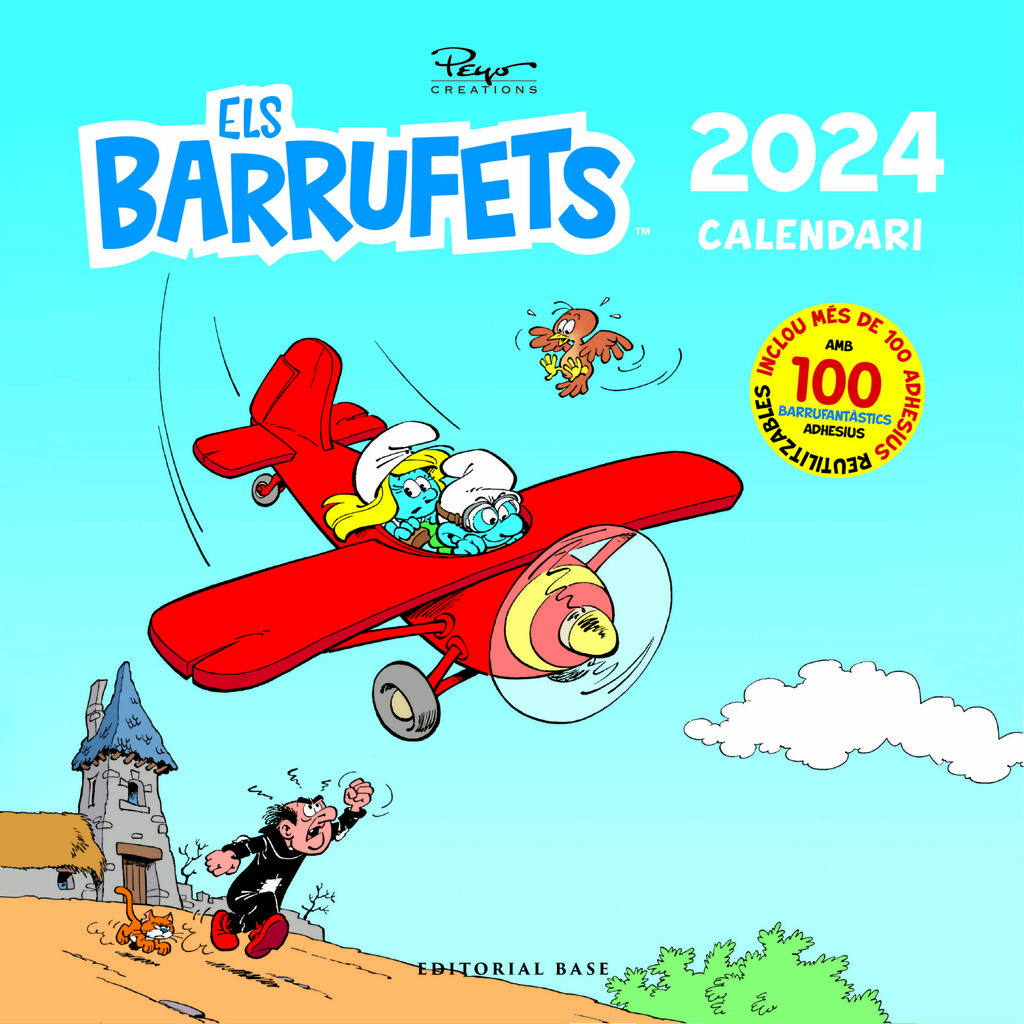 Calendari Barrufets 2024
