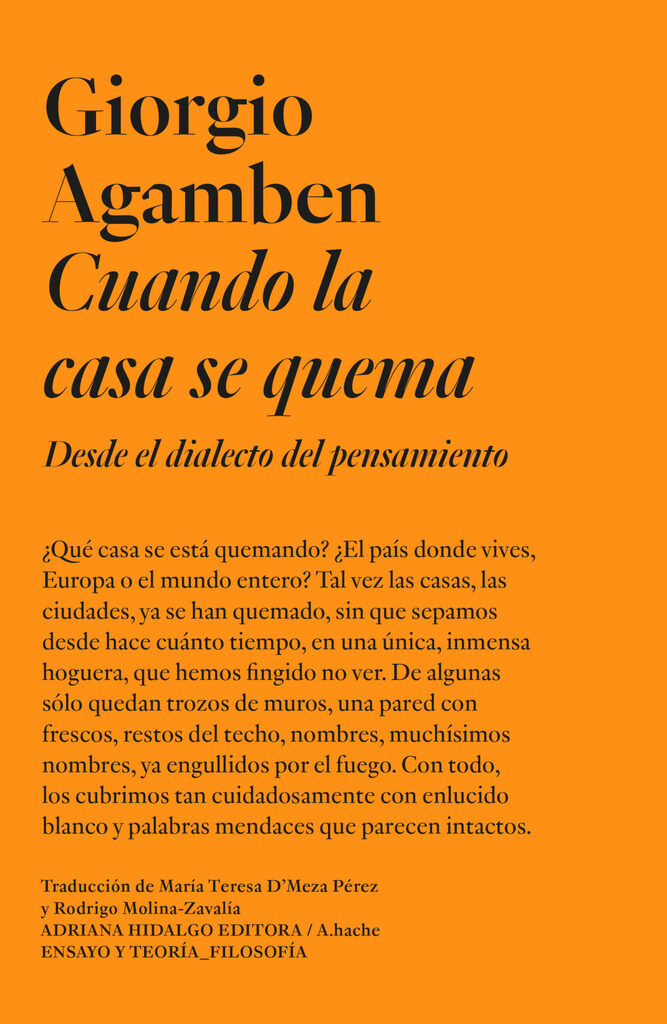 Cuando la casa se quema Cuando la casa se quema