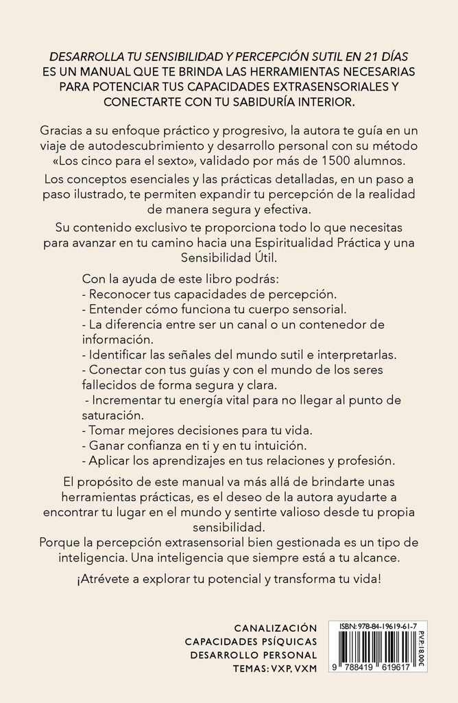 Desarrolla tu sensibilidad y percepción sutil en 21 días
