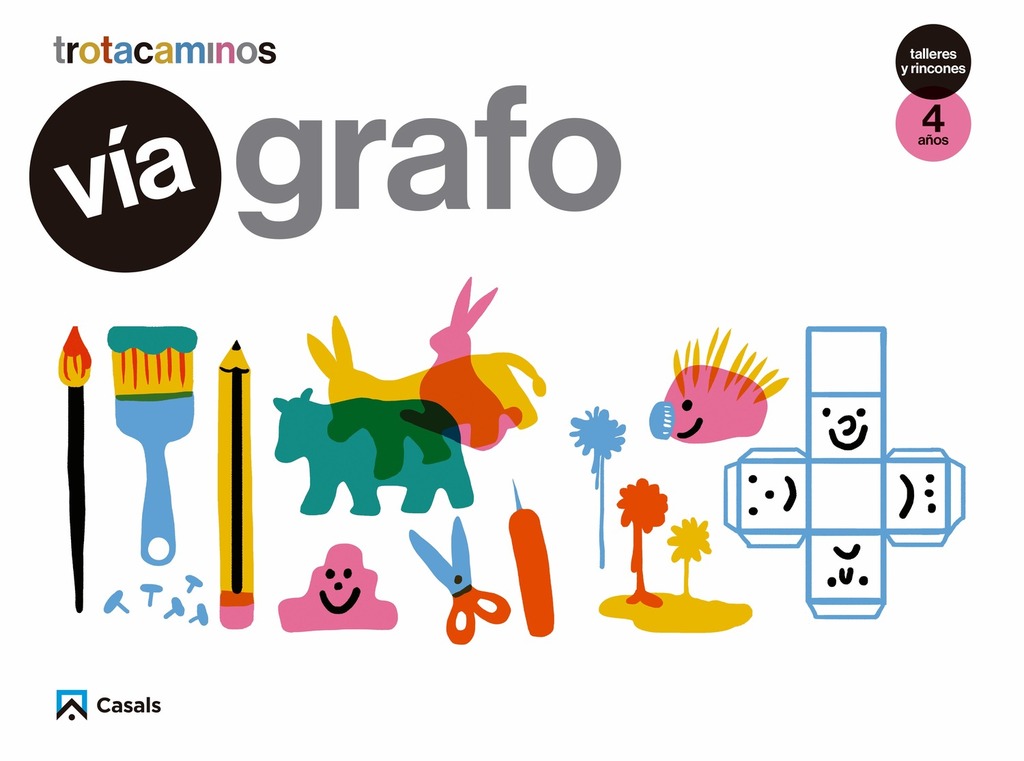 Vía Grafo 4 años Talleres Rincones Trotacaminos