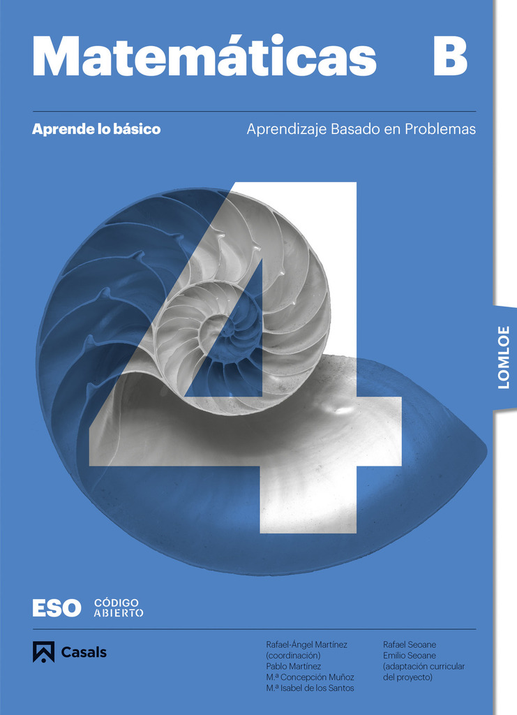 Aprèn el que és bàsic. Matemàtiques 4 B ESO. LOMLOE