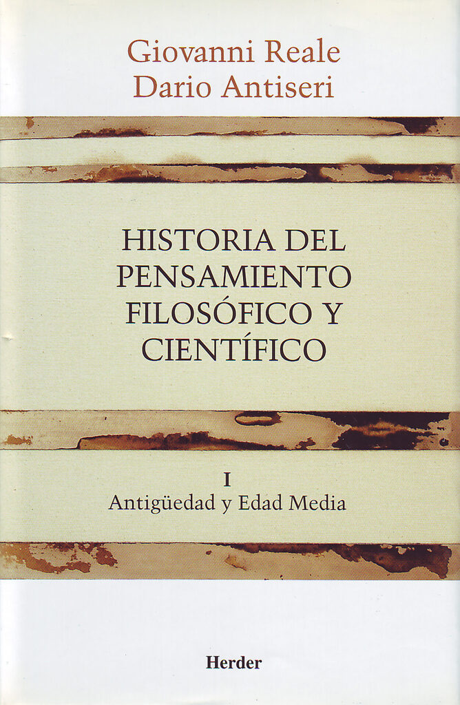 Historia del pensamiento filosófico y científico I Historia del pensamiento filosófico y científico I