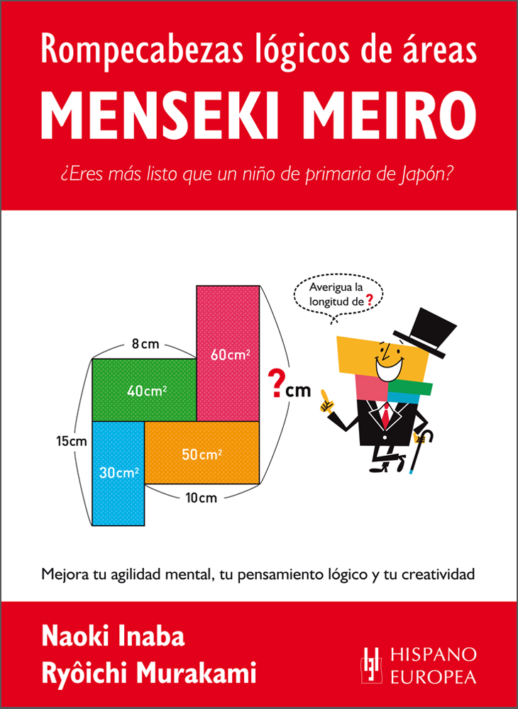 Rompecabezas lógicos de áreas. Menseki meiro