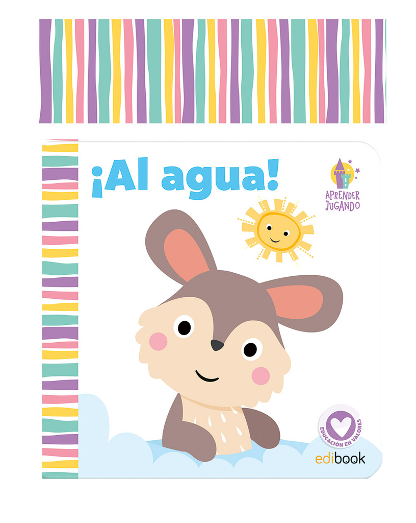 APRENDER JUGANDO - LIBRO CARTÓN Y EVA - colorines