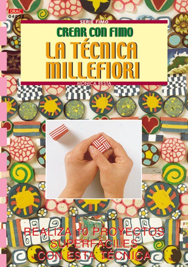 Serie Fimo nº 17. CREATIVAS IDEAS PARA ESTAMPAR EN FIMO