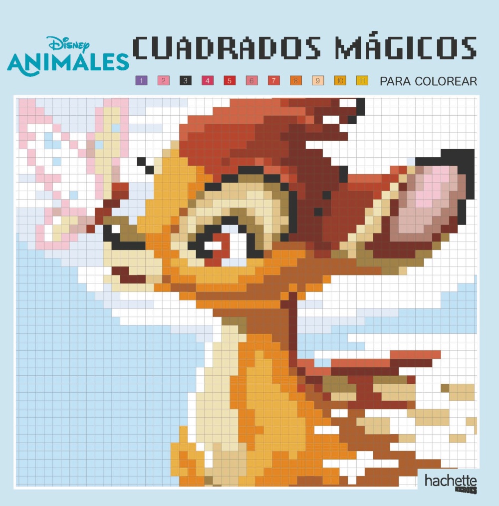 Cuadrados mágicos-Amigos inseparables Disney