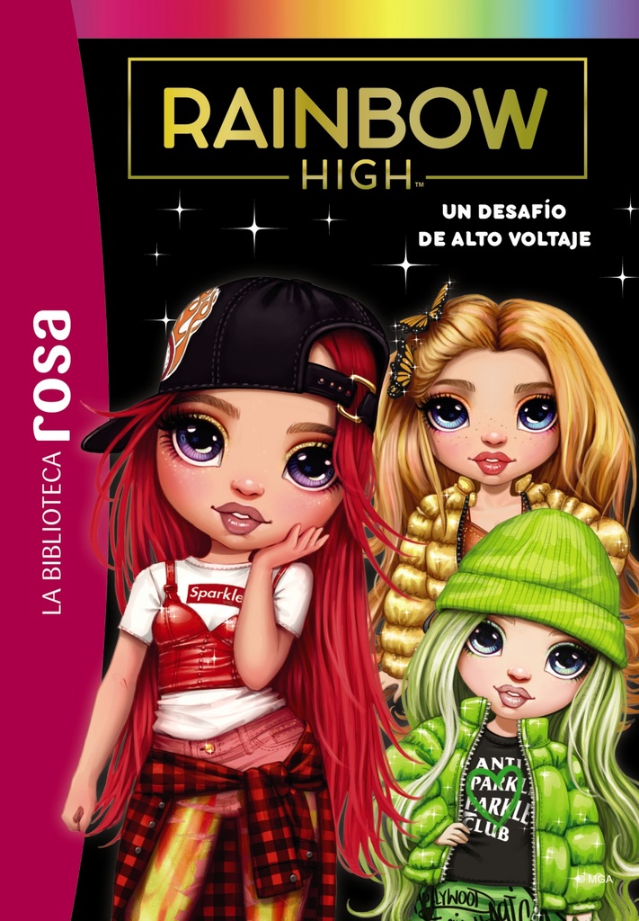 La Biblioteca rosa. Rainbow High, 4. Un desafío de alto voltaje