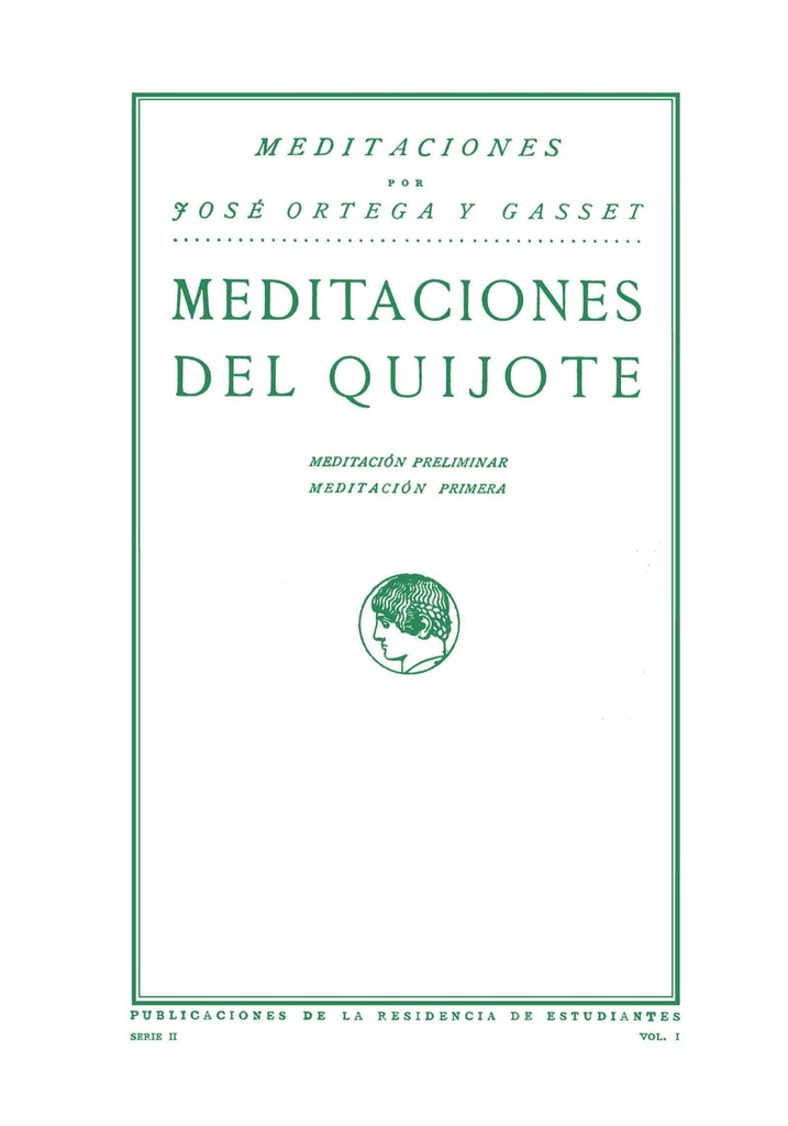 Meditaciones del Quijote Meditaciones del Quijote