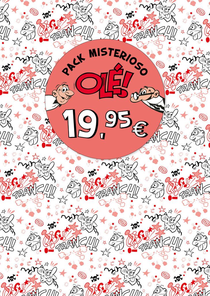 Pack misterioso Olé! rojo (Olé! Mortadelo)