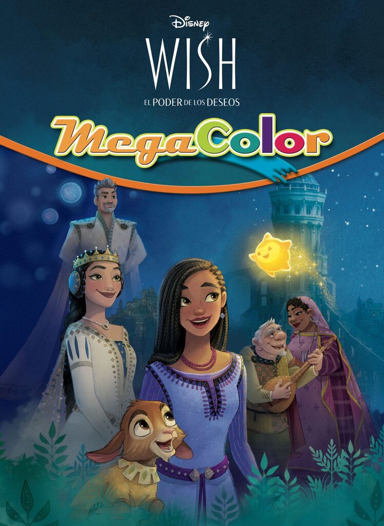 Wish: El poder de los deseos. Libro de pegatinas