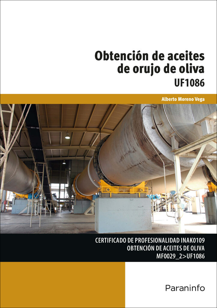Obtención de aceites de orujo de oliva