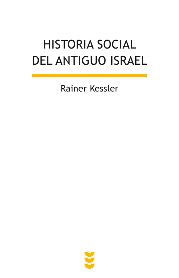 Historia social del antiguo Israel