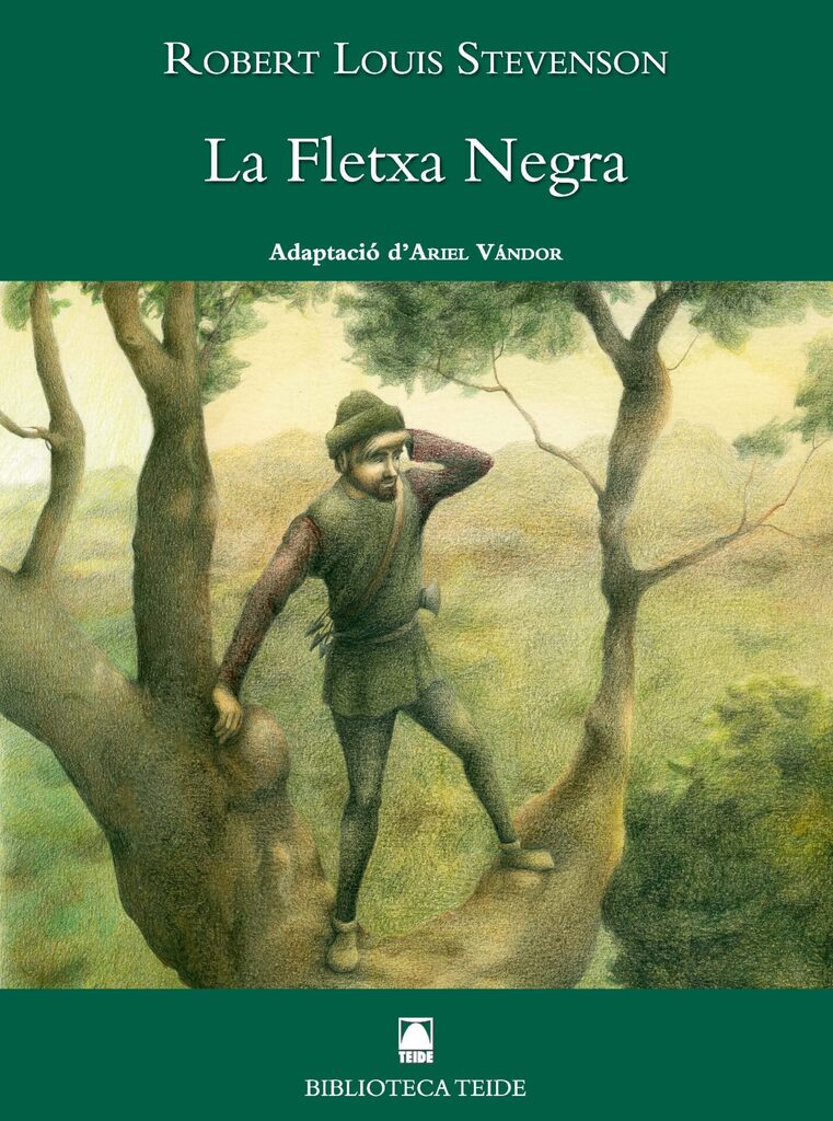 Biblioteca Teide 044 - La Fletxa Negra -Robert Louis Stevenson-