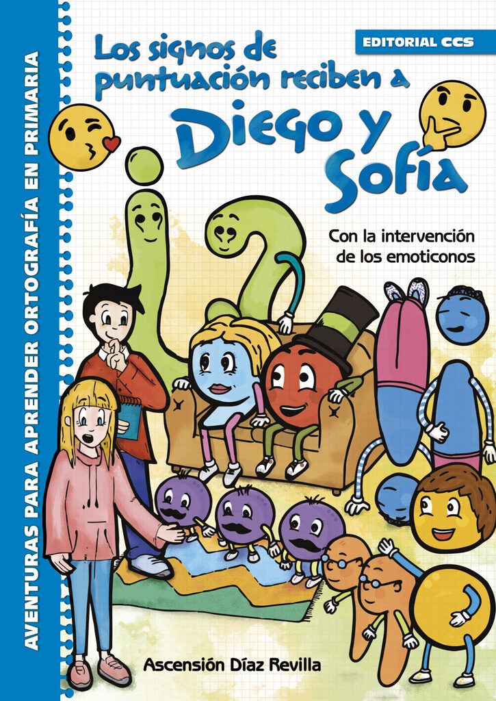 Los signos de puntuación reciben a Diego y Sofía