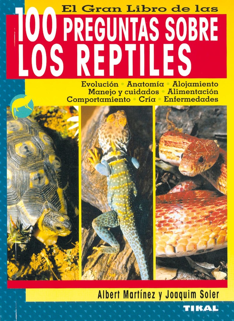 100 preguntas sobre los reptiles