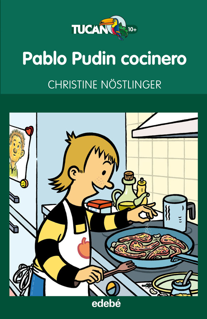 Pablo Pudin cocinero, de Christine Nostilnger
