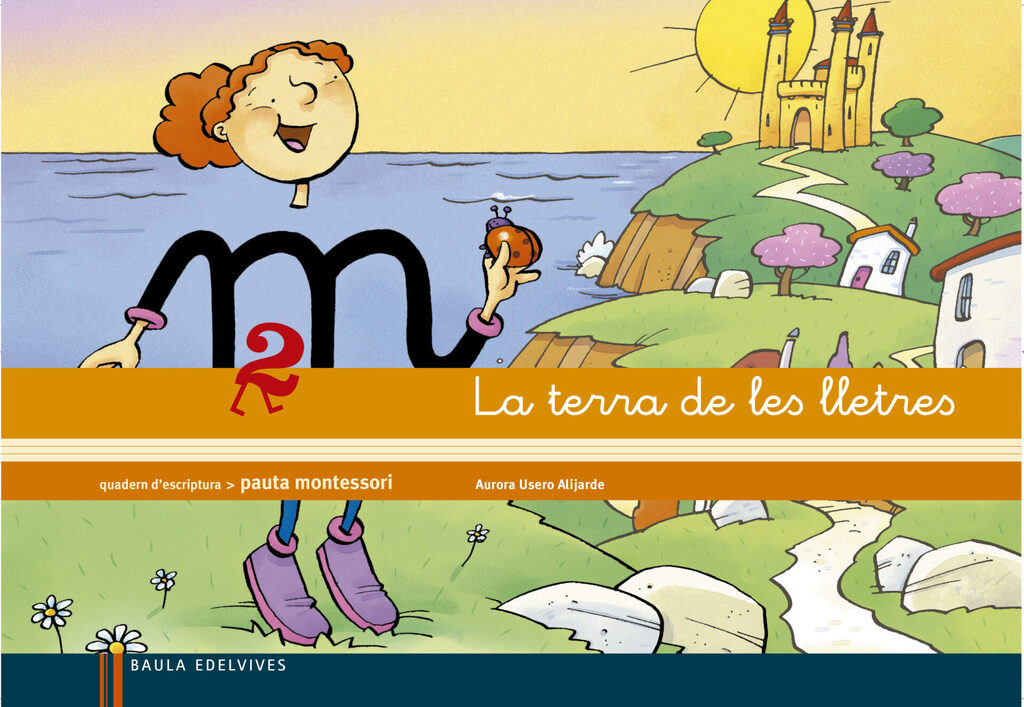 Quadern d'escriptura 2 Pauta Montessori