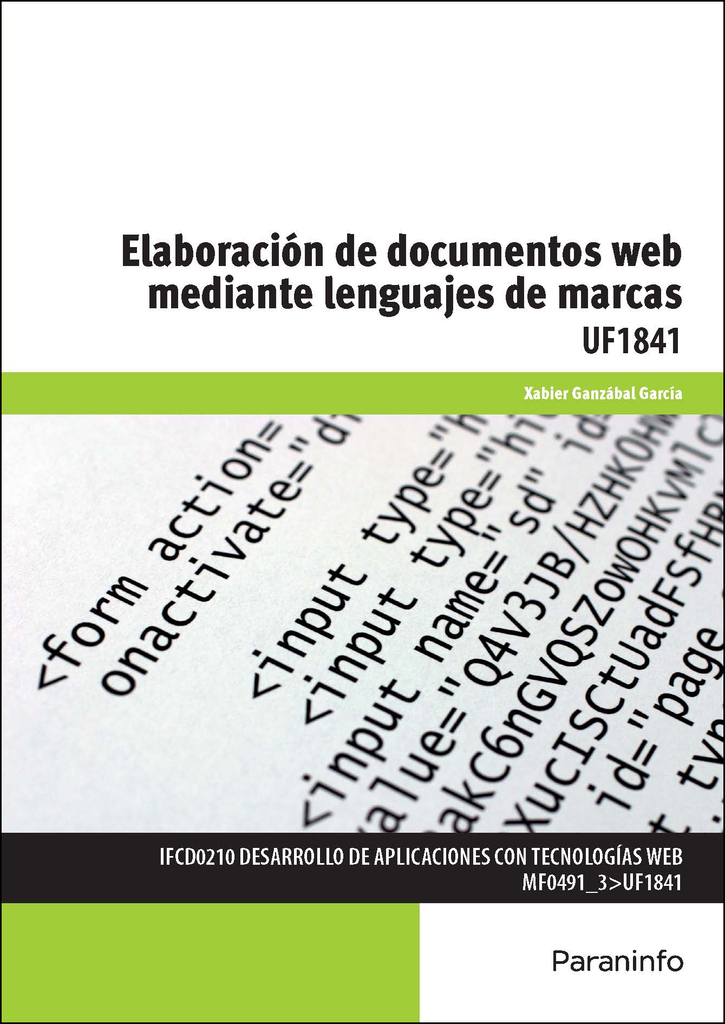 Elaboración de documentos web mediante lenguajes de marca