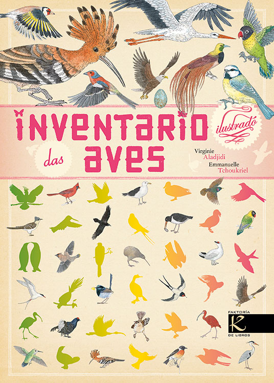 Inventario ilustrado das aves