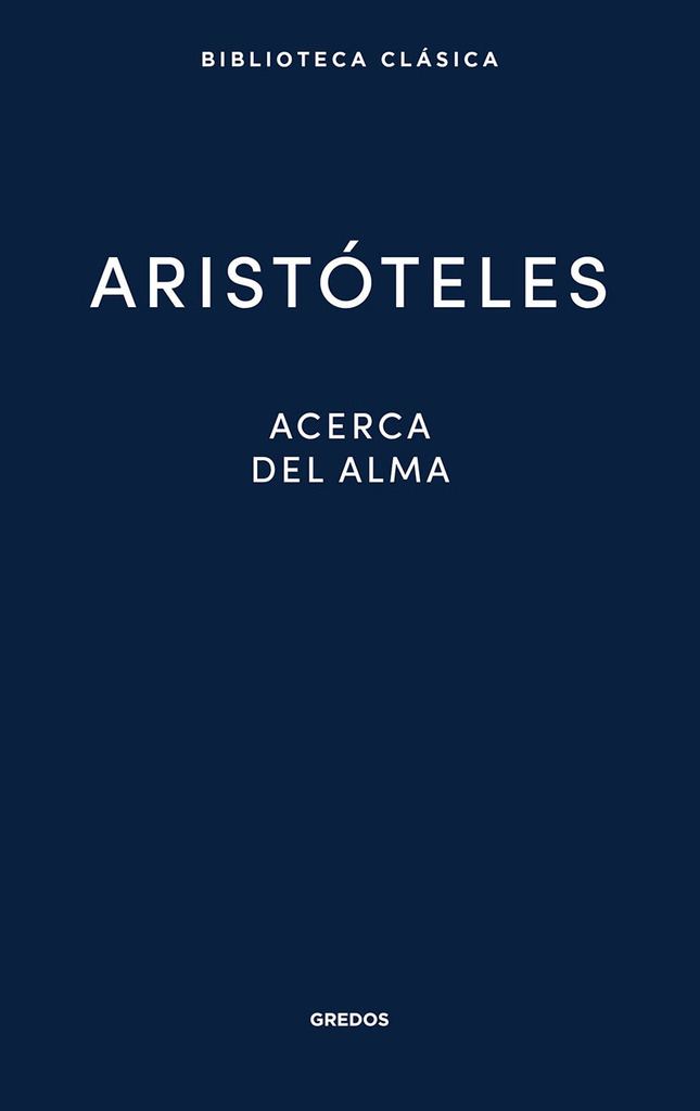 Acerca del alma