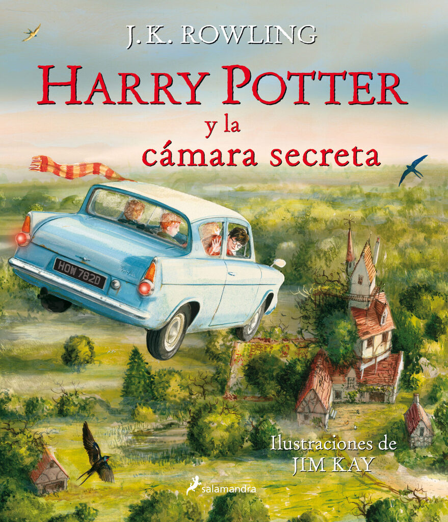 Harry Potter y la cámara secreta (ilustrado, cartoné)
