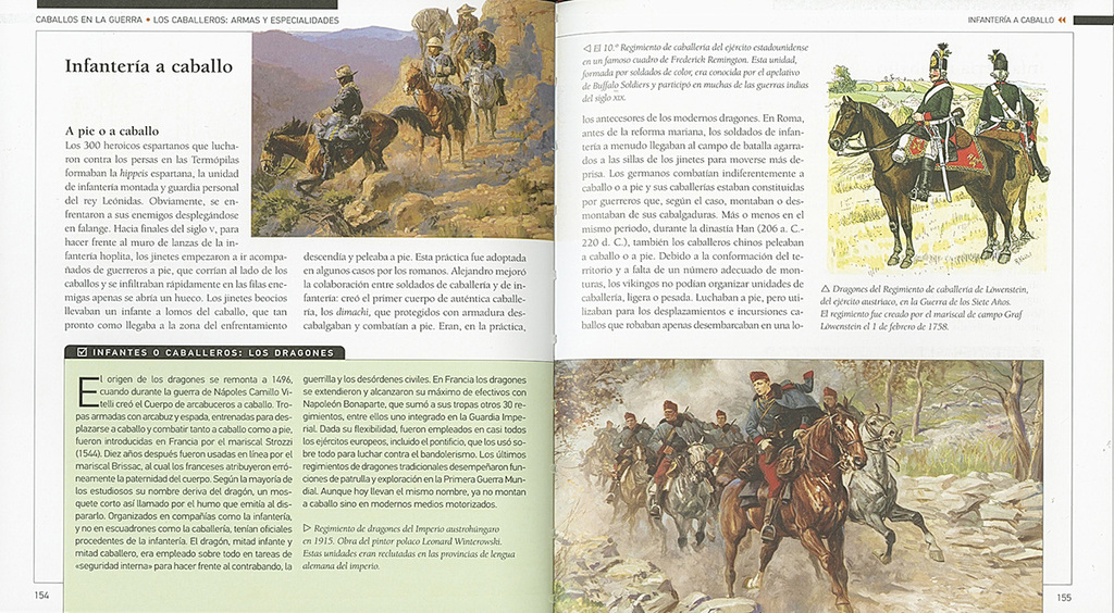 Caballos en la guerra Caballos en la guerra