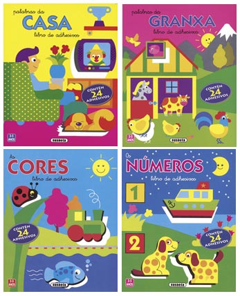 Adhesivos didácticos (4 títulos)