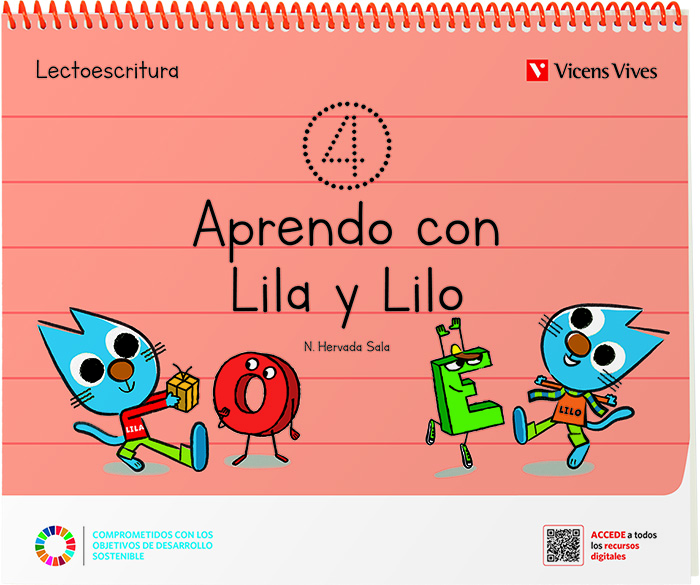 APRENDO CON LILA Y LILO CUADERNO 6