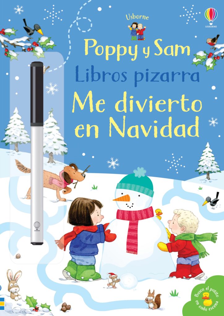 Poppy y Sam me divierto en navidad