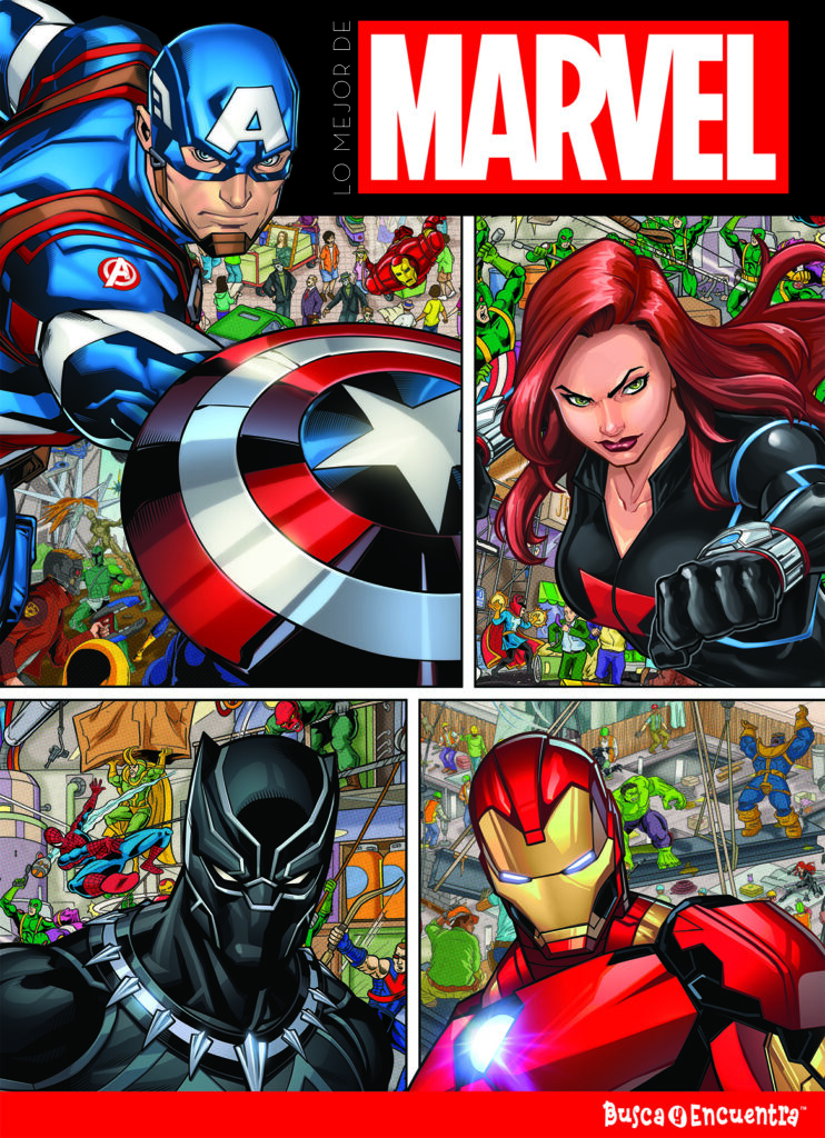 BUSCA Y ENCUENTRA 19x27. MARVEL