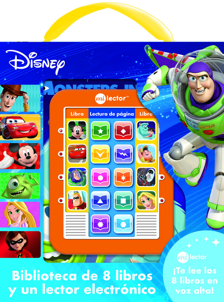 MI LECTOR DISNEY CLÁSICOS. BIBLIOTECA DE 8 LIBROS Y LECTOR ELECTRÓNICO